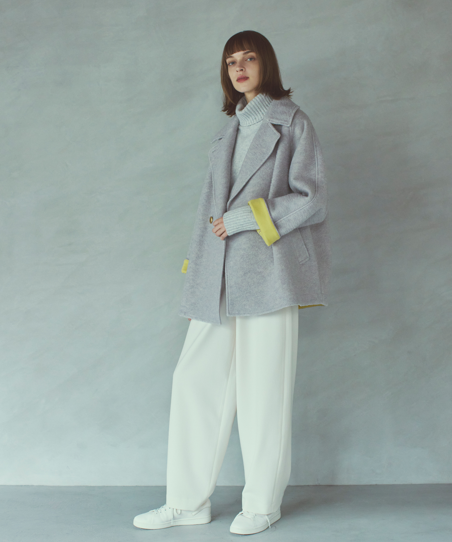 イタリアンエアリーテーラーコート